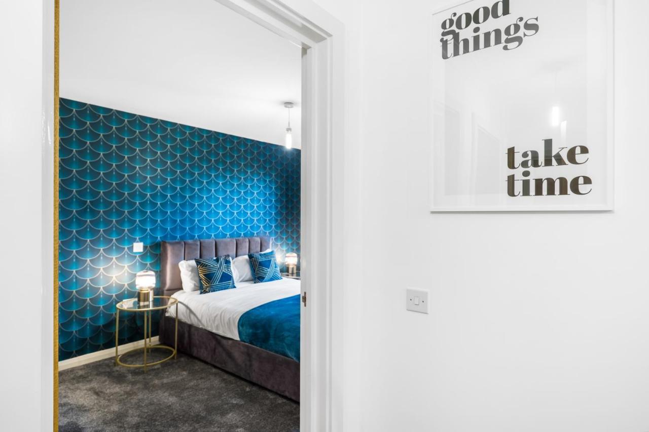 Ebra Stays - Luxury 2 Bedroom Apartment - Birmingham Bagian luar foto