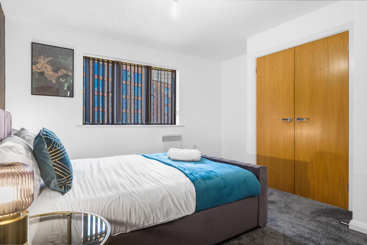 Ebra Stays - Luxury 2 Bedroom Apartment - Birmingham Bagian luar foto