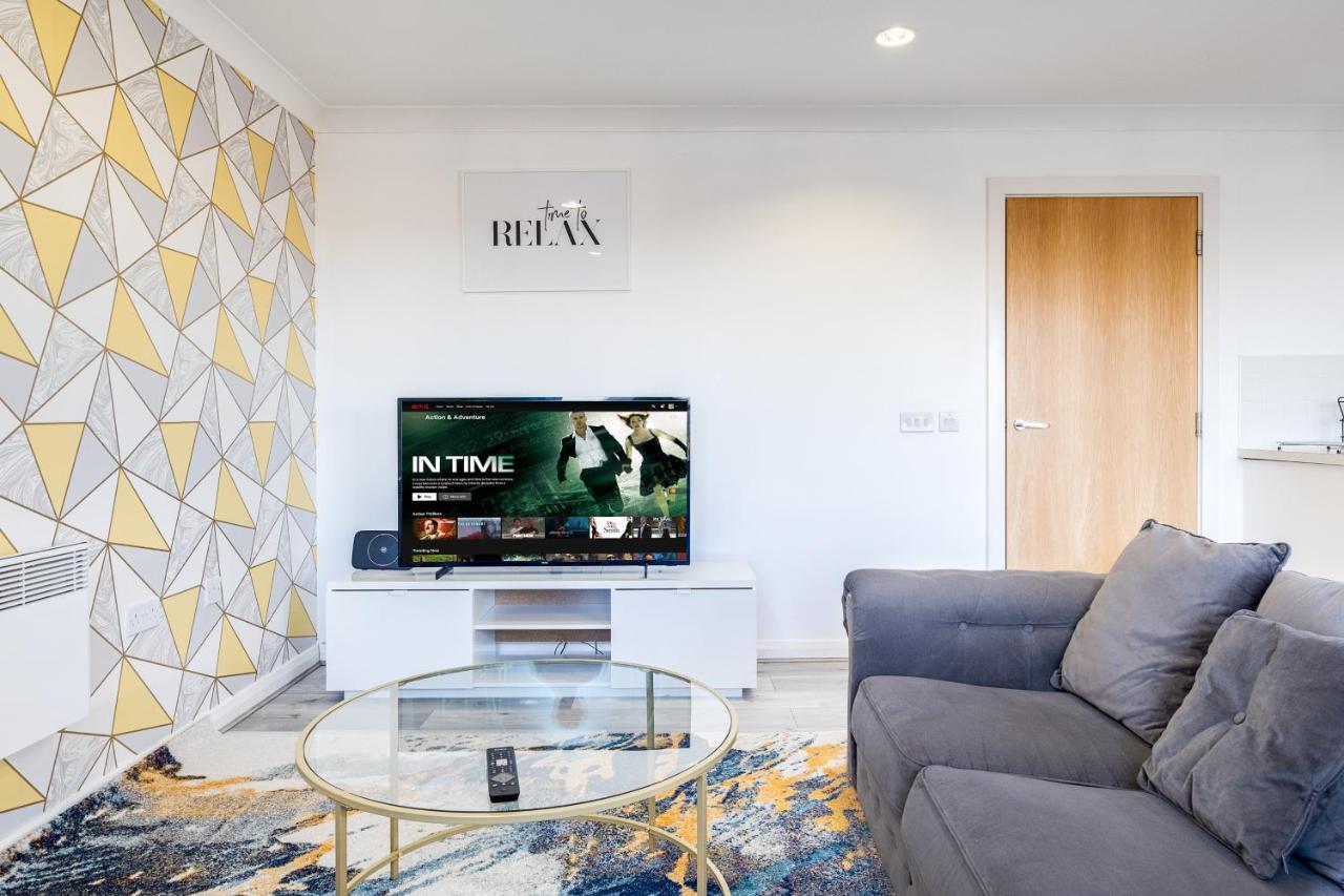 Ebra Stays - Luxury 2 Bedroom Apartment - Birmingham Bagian luar foto